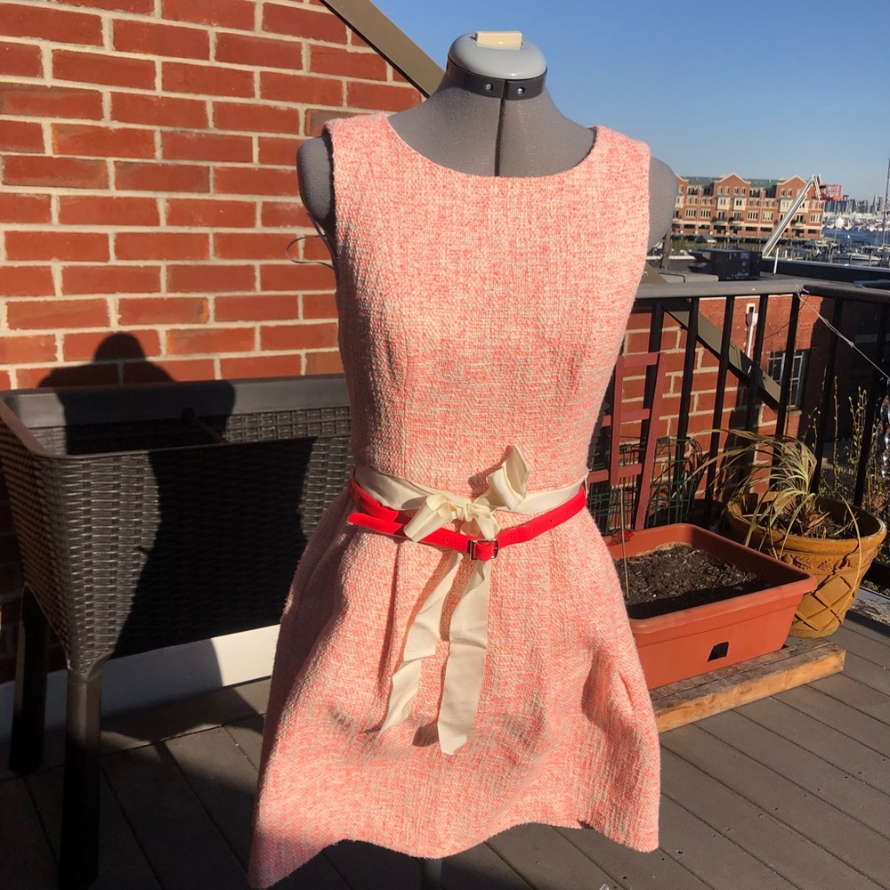 Trina Turk neon pink dress
